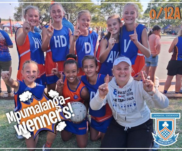 Netbal MP-wenners 2024 o12A